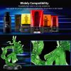 3D Printer Filament |   Aceaddity Flash 3D Printer Resin High-Speed Resin 405nm UV-Curing Standard Photopolymer Resin with Great Fluidity Fast Printing for LCD/DLP 3D Printers High Precision & Low Shrinkage1KG/Bottle Set 3D Printer Filament 3D Printer Filament