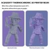 3D Printer Filament |   Aceaddity Thermochromic 3D Printer Resin High Resolution 405nm UV-Curing Photopolymer Printing Resin Suitable for 2K/4K/8K LCD/DPL/SLA 3D Printers Turning from Grey to Purple 1KG/Bottle 3D Printer Filament 3D Printer Filament