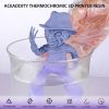 3D Printer Filament |   Aceaddity Thermochromic 3D Printer Resin High Resolution 405nm UV-Curing Photopolymer Printing Resin Suitable for 2K/4K/8K LCD/DPL/SLA 3D Printers Turning from Grey to Purple 1KG/Bottle 3D Printer Filament 3D Printer Filament