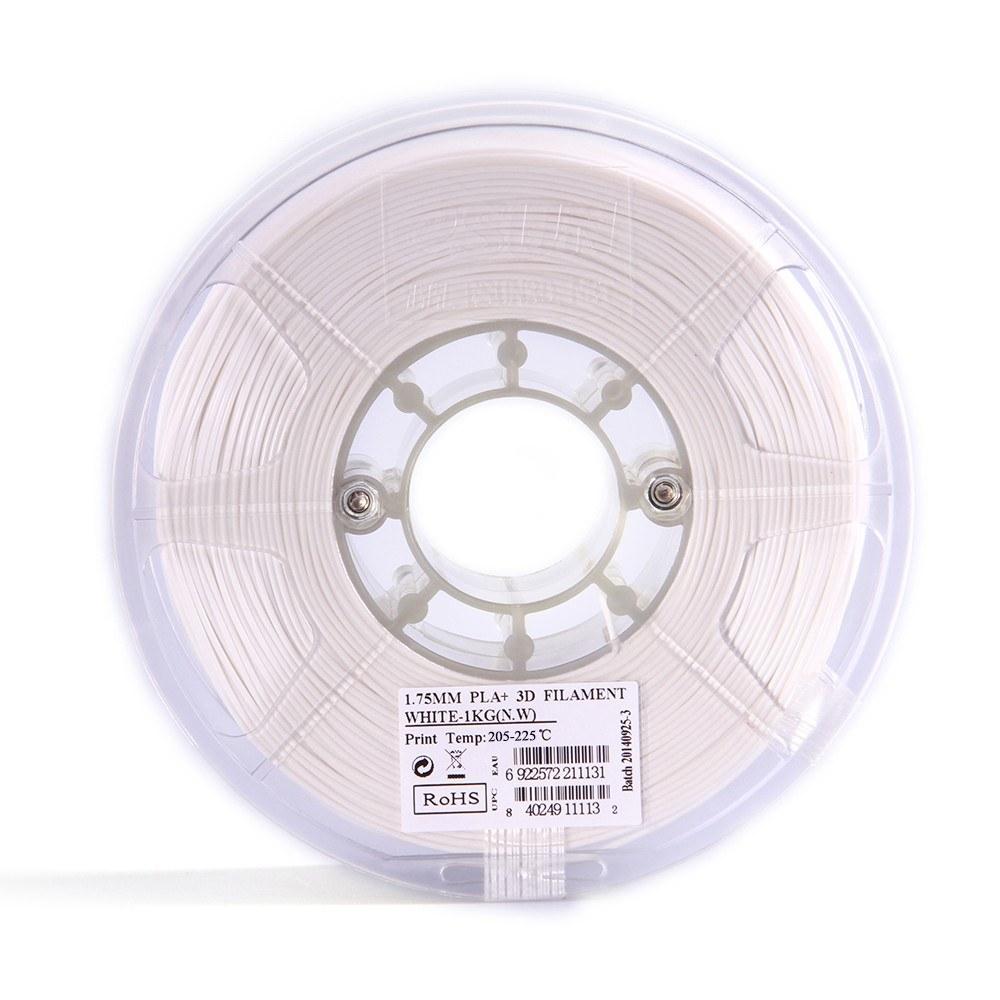 3D Printer Filament |   eSUN PLA+ 1.75mm Black 3D Printer Filament Corn Grain Refining Material 1KG Spool (2.2lbs) Dimensional Accuracy +/- 0.05mm Consumables 3D Printer Filament 3D Printer Filament