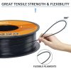 3D Printer Filament |   GEEETECH High Speed PLA 3D Printer Filament 1.75mm High Fluidity Fast Curing 3D Printing Material 1KG(2.2lb) Accuracy +/-0.03mm Standard 1 Roll 3D Printer Filament 3D Printer Filament