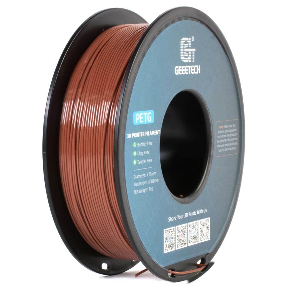 3D Printer Filament |   Geeetech PETG Filament for 3D Printer 1.75mm Dimensional Accuracy ±0.03mm 3D Printing Material Spool for Most FDM 3D Printers 1kg  (2.2 lbs) 3D Printer Filament 3D Printer Filament