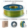 3D Printer Filament |   Geeetech Silk PLA Filament for 3D Printer 1.75mm Dimensional Accuracy +/- 0.03mm High Quality Gradient Double Color 3D Printing Material for Most FDM 3D Printers 1kg Spool (2.2 lbs) – Yellow+Green 3D Printer Filament 3D Printer Filament