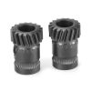 3D Printer Parts |   2PCS Helical Gear Dual-gear Extruder Gear Replacement High strength Die Steel Material Extrusion Wheels Compatible with mini V1/ V2 Double Gear / Sherpa Extruders 3D Printer Parts 3D Printer Parts