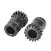 3D Printer Parts |   2PCS Helical Gear Dual-gear Extruder Gear Replacement High strength Die Steel Material Extrusion Wheels Compatible with mini V1/ V2 Double Gear / Sherpa Extruders 3D Printer Parts 3D Printer Parts