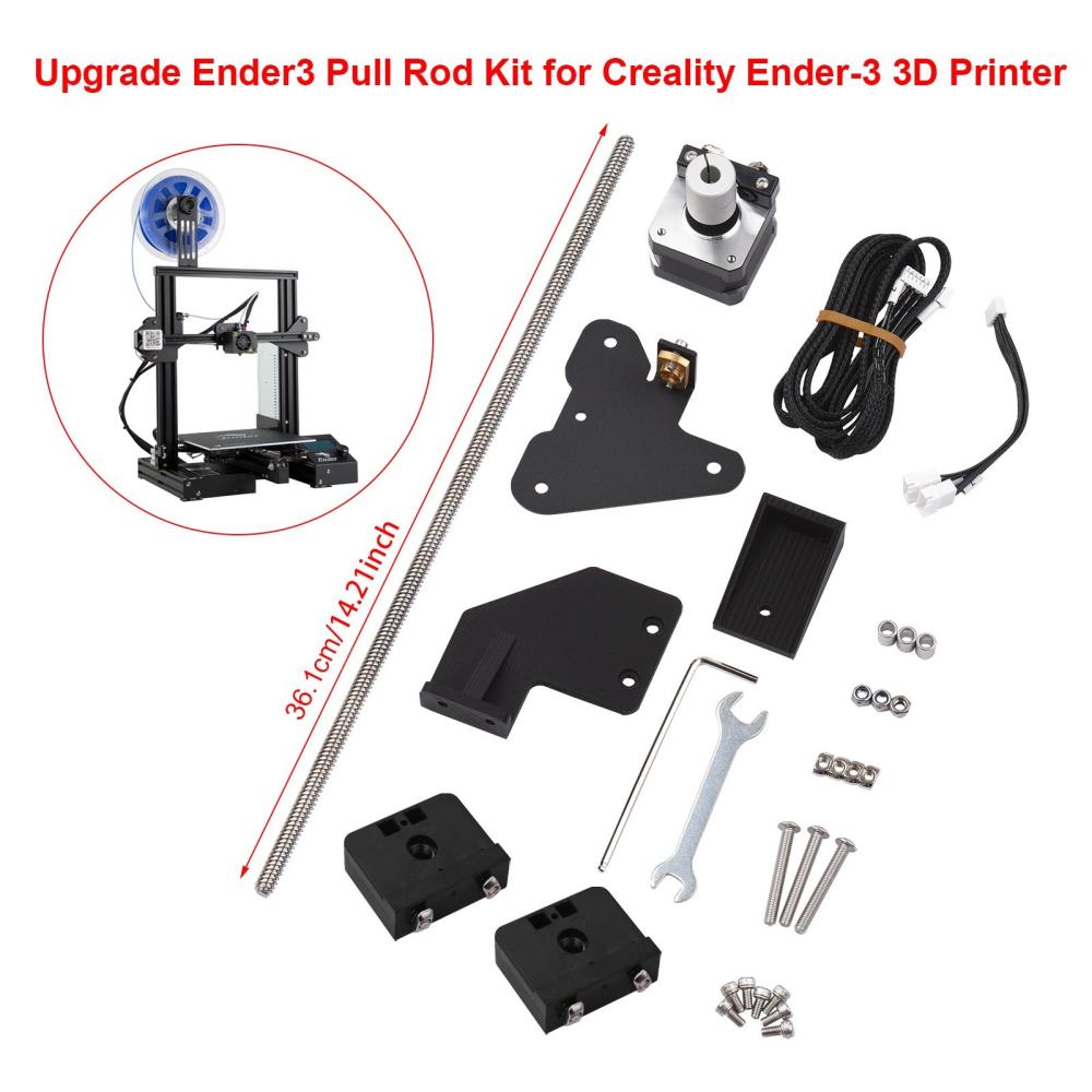 3D Printer Parts |   3D Printer Accessories Ender-3 Dual Z Axis Leading Screw Rod Upgrade Kit for Creality Ender-3 3D Printer Parts 3D Printer Parts