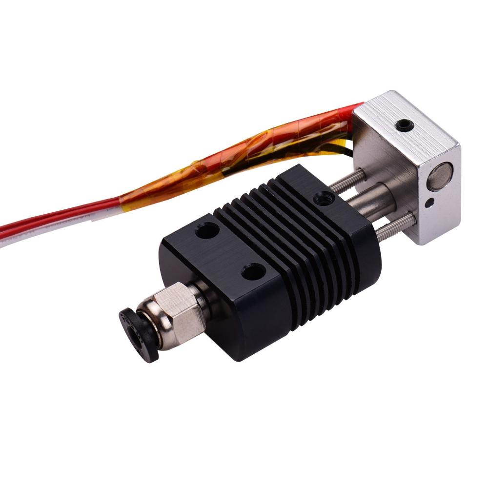 3D Printer Parts |   3D Printer Full Metal Hotend Extruder Kit Hot End Set with 0.4mm Nozzle 100K Thermistor Heatsink Wire 24V Compatible with ET4/ET4 Pro Printer 1.75mm Filament 3D Printer Parts 3D Printer Parts