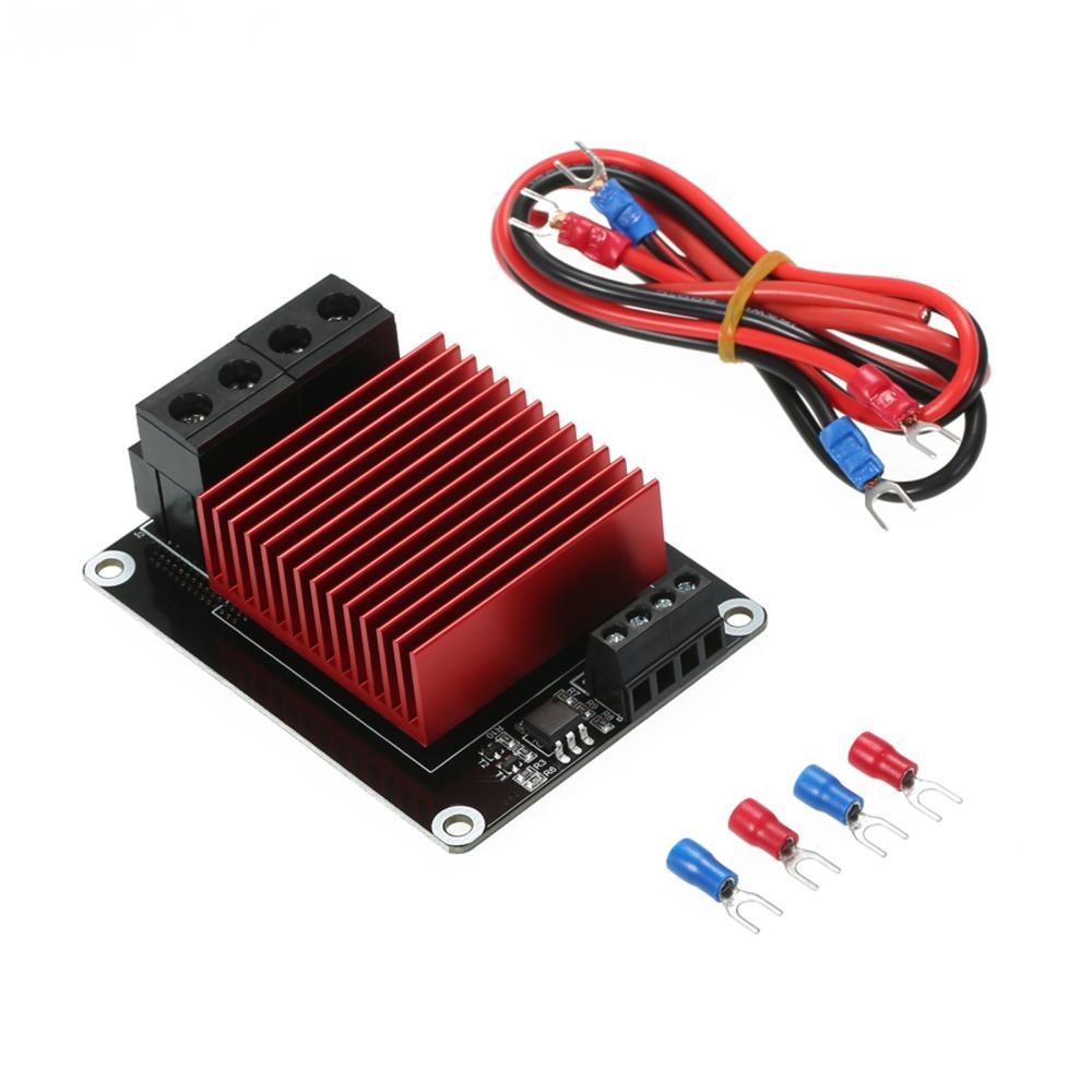 3D Printer Parts |   3D Printer Hotbed Heating Controller High Current Load MOS Module MOSFET Board Exceed 30A Compatible for CR-10 Ender-3 Prusa TEVO 3D Printer 3D Printer Parts 3D Printer Parts