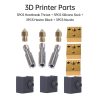 3D Printer Parts |   3D Printer Parts Heatbreak Throat + Silicone Sock + Heater Block + MK8 Nozzle Set 3D Printer Parts 3D Printer Parts