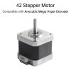 3D Printer Parts |   42 Stepper Motor 2 Phase 1.8° Degree Step Angle Low Noise Compatible with Anycubic Mega Vyper Extruder without Connecting Cable 3D Printer Part 3D Printer Parts 3D Printer Parts