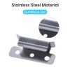 3D Printer Parts |   4pcs Bed Clips Clamps Stainless Steel Material Durable for 7mm Thickness Printing Bed Platform 3D Printer Parts 3D Printer Parts