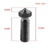 3D Printer Parts |   Aibecy 3D Printer Nozzle 0.2/0.3/0.4/0.5/0.6/0.8/1.0mm Nozzle Hardened Steel Tool M6 Thread Extruder Print Head High Temperature Resistant Volcano Nozzles for 1.75mm Filament Carbon fiber Filaments 3D Printer Parts 3D Printer Parts