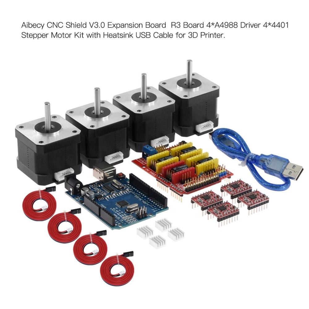 3D Printer Parts |   Aibecy CNC Shield V3.0 Expansion Board 3D Printer Parts 3D Printer Parts