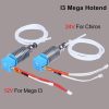 3D Printer Parts |   BIQU 3D Printer 12V I3 Mega Hotend V5 J-head Hotend Bowden Extrude Kit with 0.4mm Nozzle Heater Wire Compatible with Anycubic Mega Series 3D Printer ChironS 3D Printer Parts 3D Printer Parts