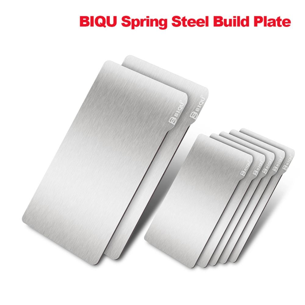 3D Printer Parts |   BIQU Flexiable Build Plate Surface Spring Steel Platform Removal Spring Steel Sheet with Magnetic Base for SLA/DLP Resin Printing Elegoo Saturn 3D Printers 196x126mm 3D Printer Parts 3D Printer Parts