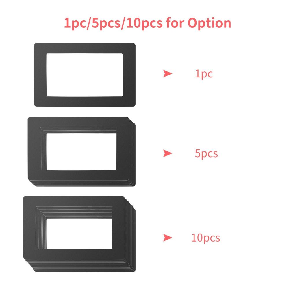 3D Printer Parts |   Black LCD Gasket 6.5 x 4.1in Protection from Resin Spill 3D Printer Parts 3D Printer Parts