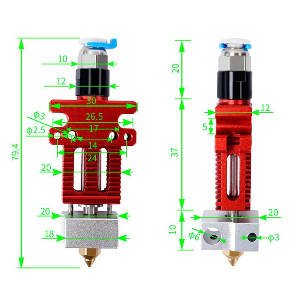 3D Printer Parts |   CR-6 SE Hotend Kit 3D Printer Parts 3D Printer Parts