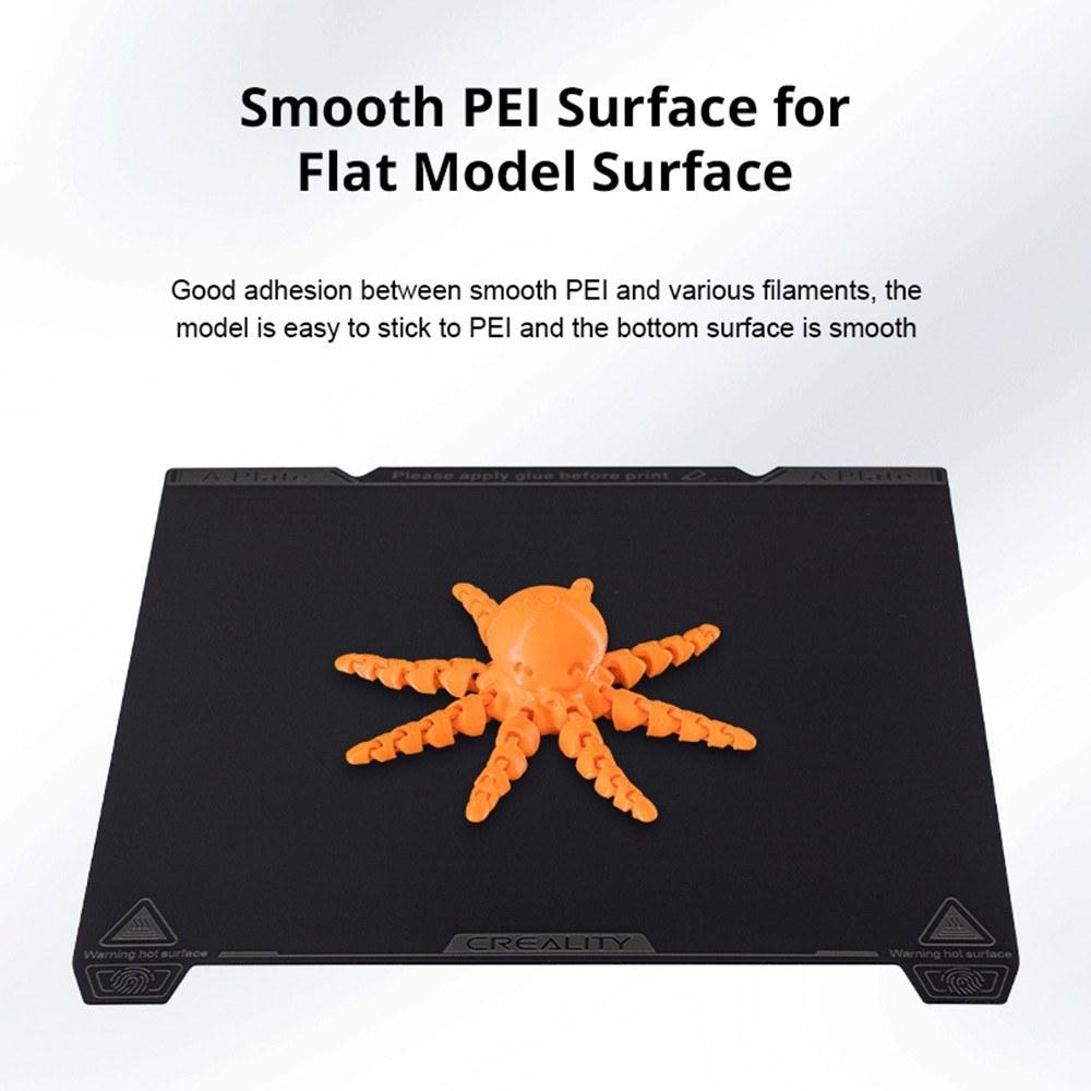 3D Printer Parts |   Creality K1 Smooth PEI Build Plate Kit 3D Printer Parts 3D Printer Parts