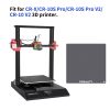 3D Printer Parts |   Creality Tempered Glass Bed for 3D Printer Platform Heated Glass Plate Build Surface 220*220mm with 4pcs Glass Clip 4mm Ultrabase for CR-X/CR-10S Pro/CR-10S Pro V2/CR-10 V2 3D Printer 3D Printer Parts 3D Printer Parts