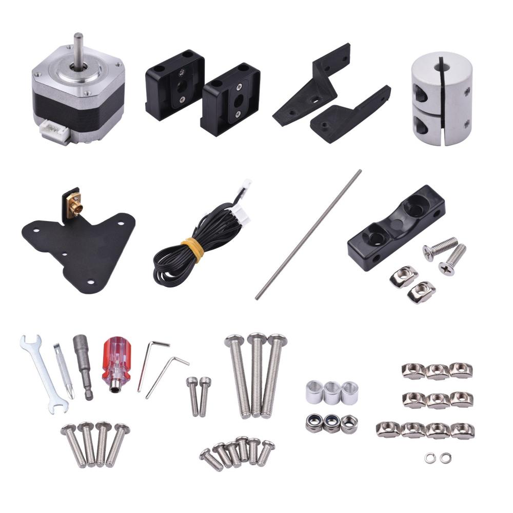 3D Printer Parts |   Dual Z Axis Lead Screw Upgrade Kit 42-34 Stepper Motor 365mm T8 Lead Screw 3D Printer Parts 3D Printer Parts