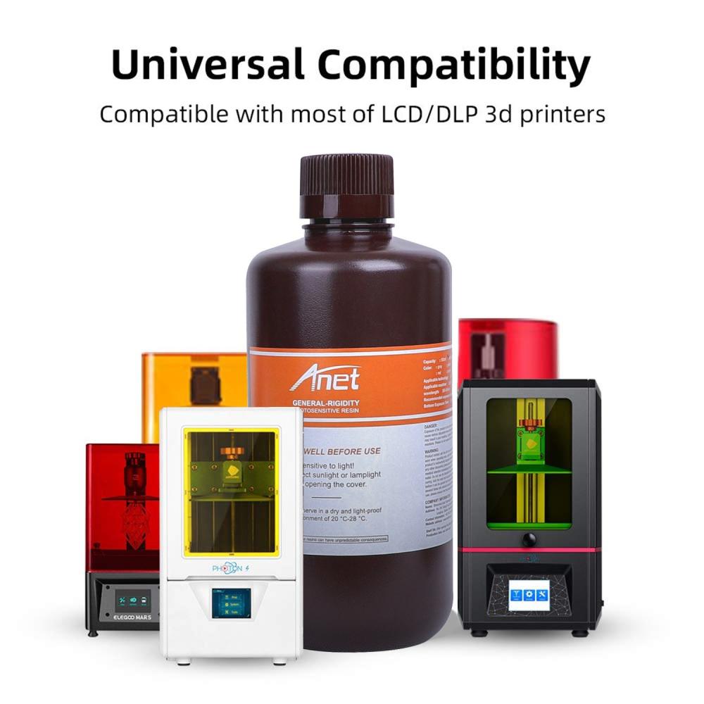 3D Printer Parts |   General-Purpose Rapid Resin 405nm Standard Photopolymer 3D Printer Parts 3D Printer Parts