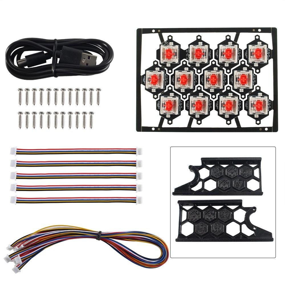 3D Printer Parts |   Hot Key Board Vor Skirt Klipper Pre-installed PCB Board with LED Compatible with Vor V2.4/Trident/Switchwire 3d Printers 3D Printer Parts 3D Printer Parts