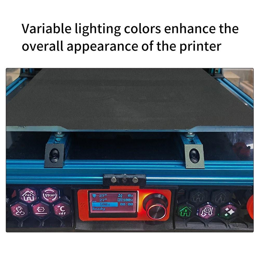 3D Printer Parts |   Hot Key Board Vor Skirt Klipper Pre-installed PCB Board with LED Compatible with Vor V2.4/Trident/Switchwire 3d Printers 3D Printer Parts 3D Printer Parts