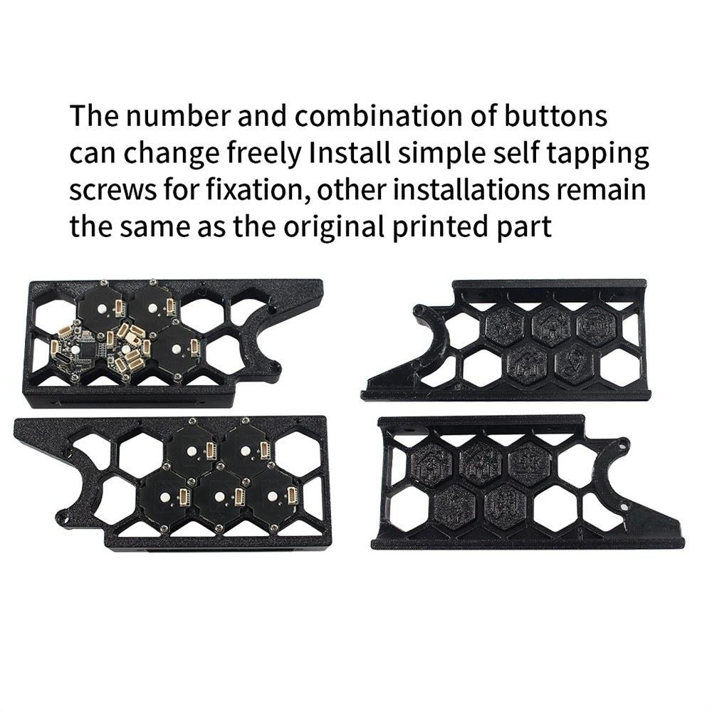 3D Printer Parts |   Hot Key Board Vor Skirt Klipper Pre-installed PCB Board with LED Compatible with Vor V2.4/Trident/Switchwire 3d Printers 3D Printer Parts 3D Printer Parts