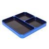 3D Printer Parts |   Magnetic Screws Tray RC Cars Tools Parts Metal Organizer with 4 Compartments Removable Magnetic Pad for Sockets Bolts Pins Nuts Storage Organization 3D Printer Parts 3D Printer Parts