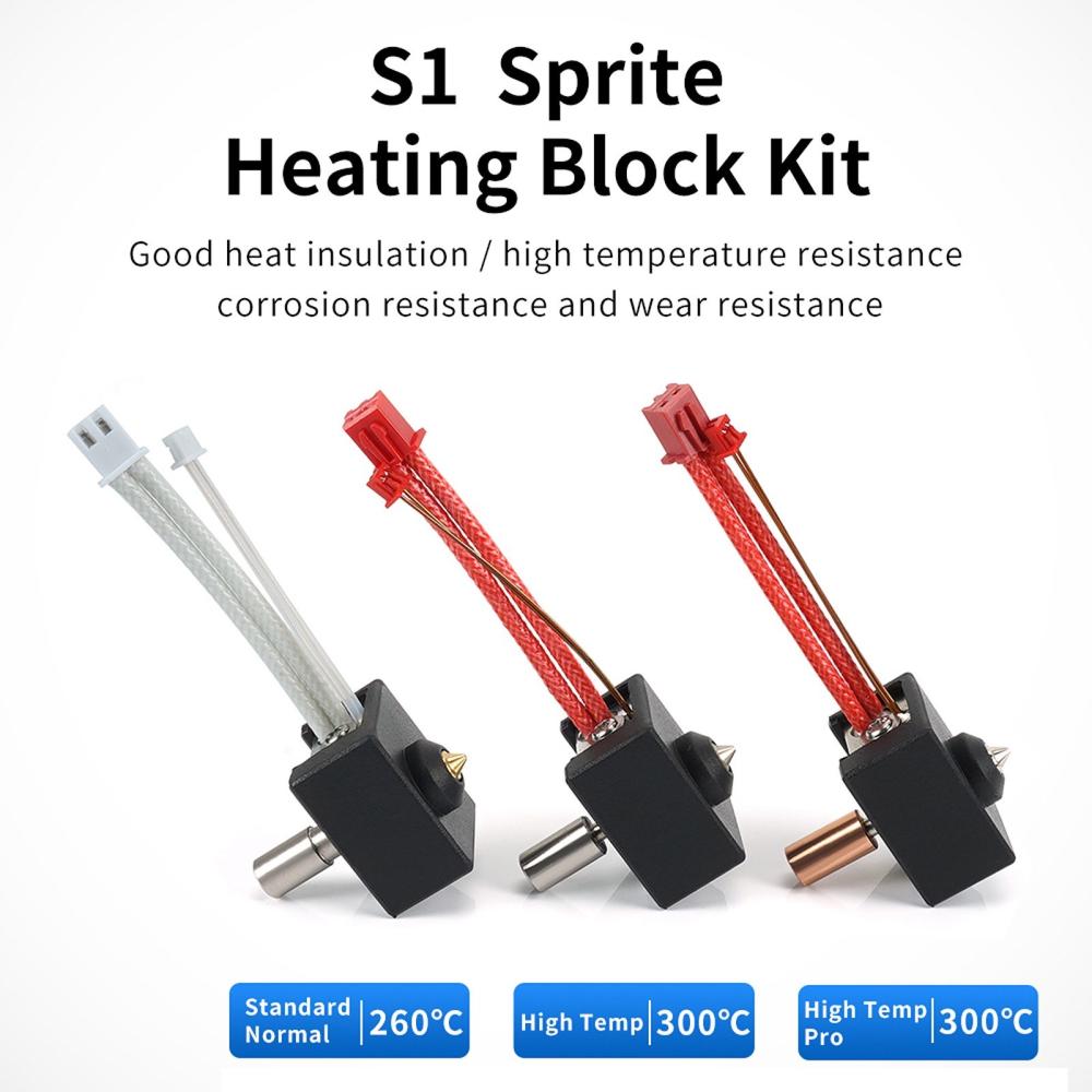 3D Printer Parts |   Sprite Extruder Upgrade Heater Block Kit 3D Printer Parts 3D Printer Parts