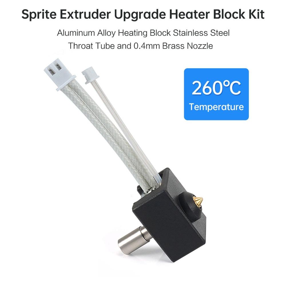 3D Printer Parts |   Sprite Extruder Upgrade Heater Block Kit 3D Printer Parts 3D Printer Parts