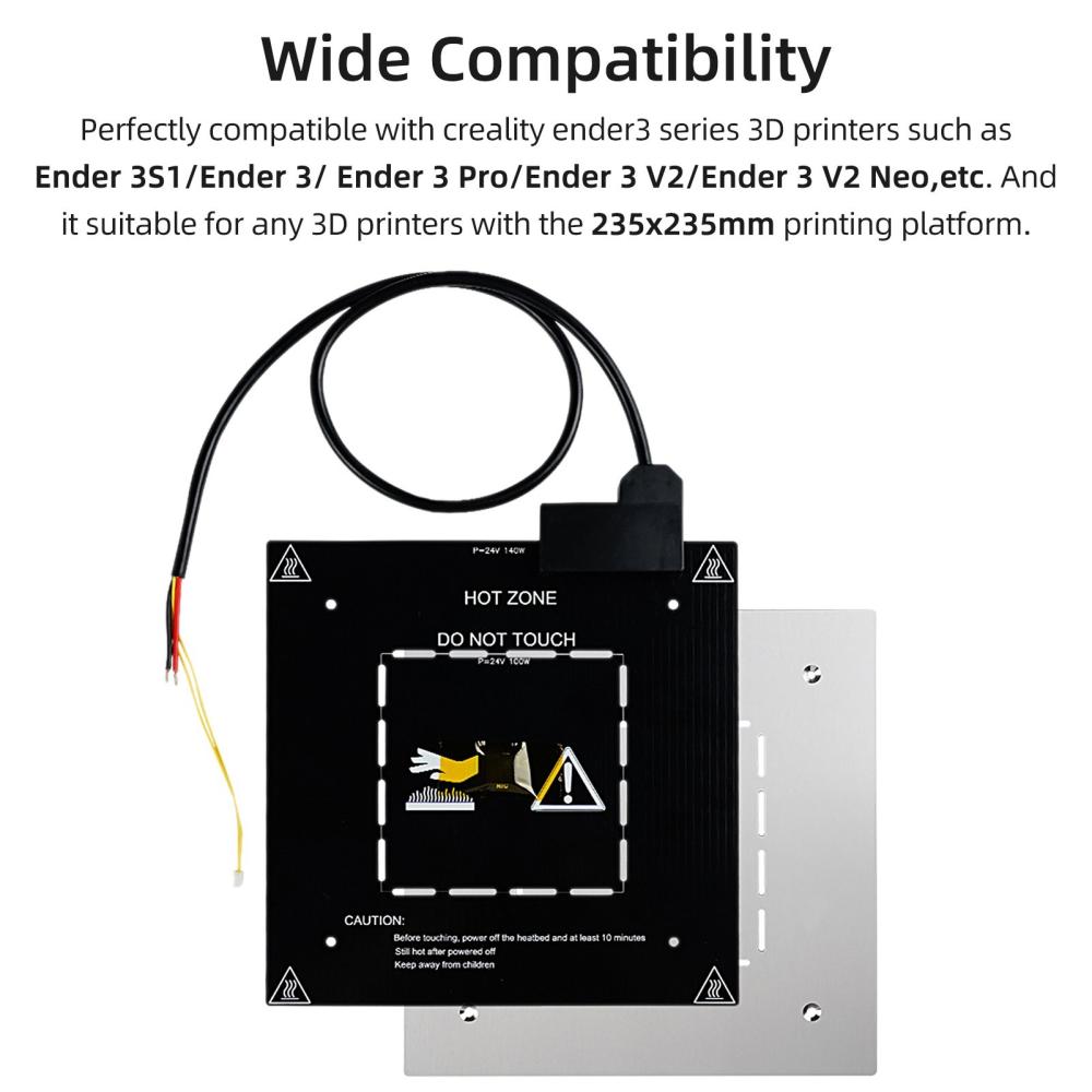 3D Printer Parts |   Two Trees Heated Bed 3D Printer 3D Printer Parts 3D Printer Parts