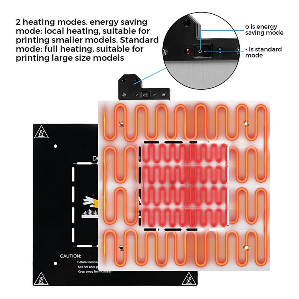 3D Printer Parts |   Two Trees Heated Bed 3D Printer 3D Printer Parts 3D Printer Parts