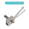 3D Printer Parts |   Upgraded Hotend  Extruder Heater Block Kit Suitable for 1.75mm Filaments 3D Printer Parts 3D Printer Parts