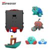 3D Printer Parts |   ZONESTAR HP E4 Multi Color 4-IN-1-OUT Hotend Extruder Works with PLA/PLA+/ PETG/ ABS/Wood/Carbon fibre/ PVA/ HIPS Compatibile with Z8/Z9 Series 3D Printers 3D Printer Parts 3D Printer Parts