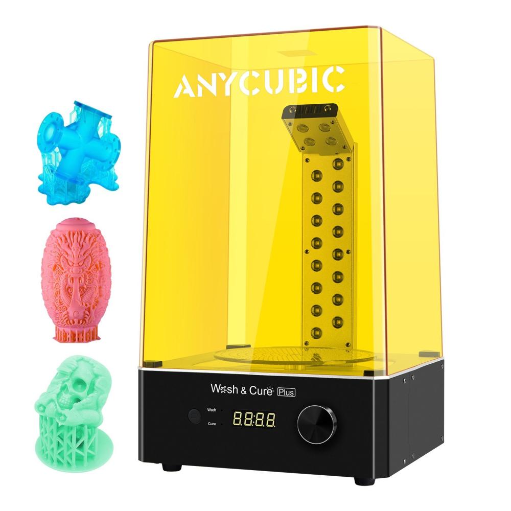 3D Printers |   ANYCUBIC Wash and Cure Plus Washing Curing 2 in 1 Machine 192x120x290mm Washing Size 3D Printers 3D Printers