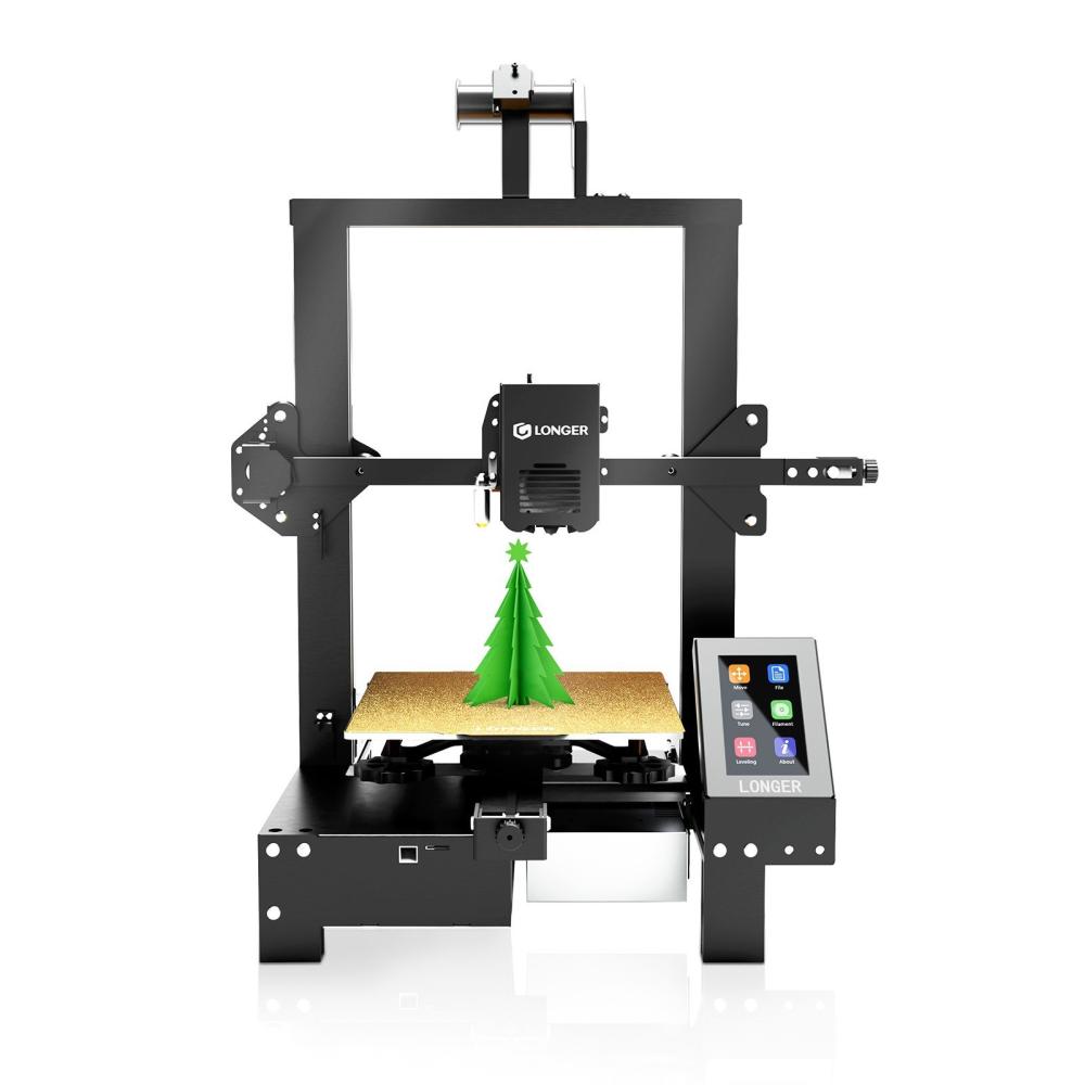 3D Printers |   LONGER LK4 X 3D Printer with Direct Dual-gear Extruder PEI Magnetic Platform Auto-Leveling 4.3” Touchscreen 220x220x250mm Printer Size 3D Printers 3D Printers