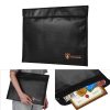 Basic Office |   100% Fireproof Document Bag Silicone Coated Waterproof Organizer Basic Office Basic Office