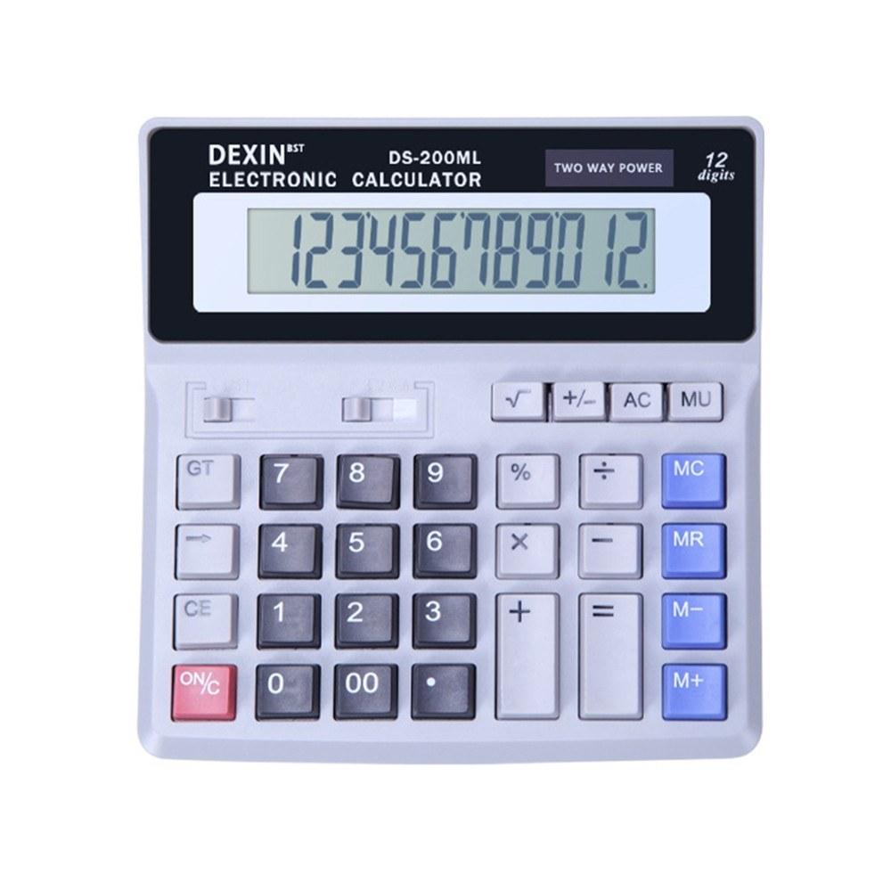 Basic Office |   12 Digit LCD Display Desk Calculator Basic Office Basic Office