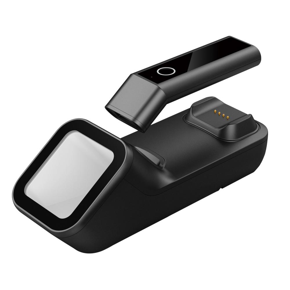 Basic Office |   Aibecy 3-in-1 Barcode Scanner Handheld 1D Bar Code Reader Support BT & 2.4G Wireless & USB Wired Connection with Charging & Scanning Base Compatible with Windows Android Mac iOS for Supermarket Logistics Warehouse Mobile Payment Basic Office Basic Office