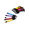 Basic Office |   COMIX BP104R Ballpoint Pen Office Student Blue Ink Ball Pens 0.7mm 24 Pieces Random Color Basic Office Basic Office