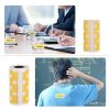 Basic Office |   Cute Cartoon Direct Thermal Labels Roll 57*30mm(2.17*1.18in) Strong Adhesive Sticker Clear Printing for PeriPage A6 Pocket BT Thermal Printer, 1 Roll Basic Office Basic Office