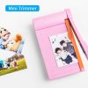 Basic Office |   KW-triO Mini Paper Trimmer Guillotine Cutter 6 Inch (160mm) Cut Length Desktop Paper Cutting Machine with Security Cutter Head for Craft Paper Photos Cards Scrapbooking Office Home Supplies Basic Office Basic Office