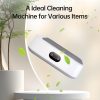 Basic Office |   Sonic Wave Jewelry Cleaner 49kHz Professional Cleaner Machine with One Button Control 3-Level Timer and Digital Screen 640ml 304 Stainless Steel Inner Tank Basic Office Basic Office