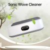 Basic Office |   Sonic Wave Jewelry Cleaner 49kHz Professional Cleaner Machine with One Button Control 3-Level Timer and Digital Screen 640ml 304 Stainless Steel Inner Tank Basic Office Basic Office