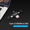 Card Readers |   High-speed USB Micro USB Type-C/OTG Card Reader Writer TF SD Card Writer 3 In 1 OTG Card Reader for PC Smart Phones Drives & Storage Card Readers