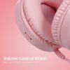 Earphone & Microphone |   Wired Headset Gaming Headset Colorful RGB Light Headphone with 360° Noise Reduction Microphone for PC Laptop Pink Computer Peripherals Earphone & Microphone