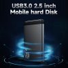 Hard Drives |   EAGET G55 500GB USB3.0 Mobile Hard Disk 2.5 inch Metal Mobile HDD High-speed Stable Shockproof Hard Drive Wide Compatibility Drives & Storage Hard Drives