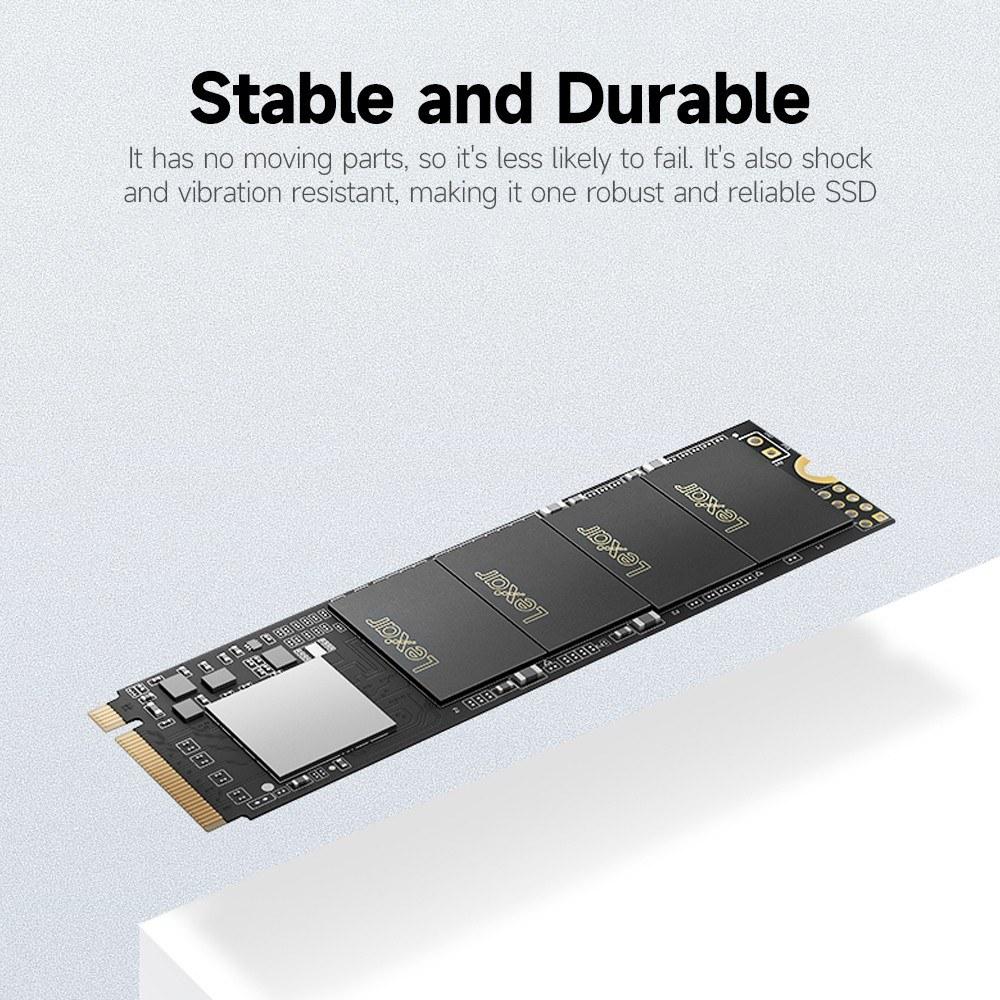 Hard Drives |   Lexar NM610 250GB M.2 NVMe SSD Internal Solid State Drive PCIe3.0 4-channel NVMe1.3 High-speed Standard up to 2100MB/s Read Speed Drives & Storage Hard Drives