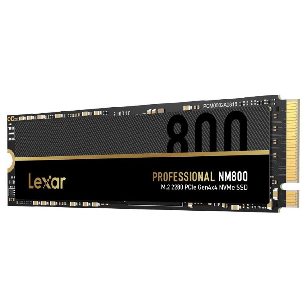 Hard Drives |   Lexar NM800 512GB M.2 NVMe SSD Large Capacity Solid State Drive PCIe 4.0 Performance NVMe1.4 Standard up to 7000MB/s Read Speed Drives & Storage Hard Drives